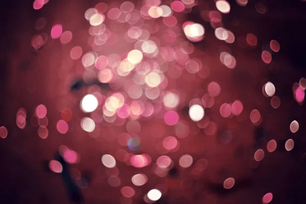 Blur Lights Background Photo Pink Red Background Bokeh — Stock Photo, Image