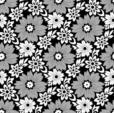 kesintisiz tek renkli çiçek arka plan