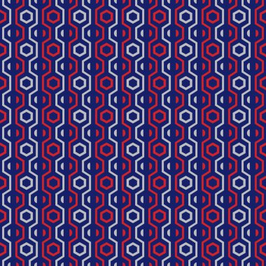 Dikişsiz vektör geometrik desen