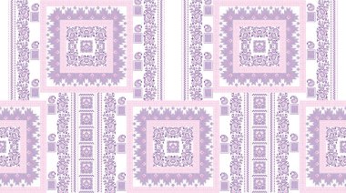 Geleneksel Hint tekstil kumaş kenarlık