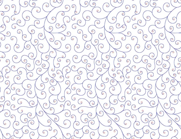 Seamless Swirly Pattern Design — Stock Photo, Image