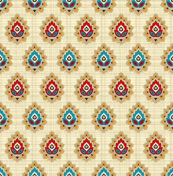 Seamless traditional indian textile design background design