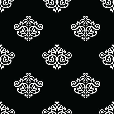 Kusursuz klasik kumaş rengi çiçek duvar kağıdı.