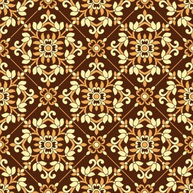 Kusursuz klasik kumaş desen tasarımı