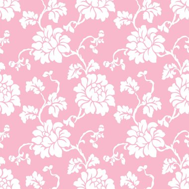 Kusursuz vektör gül deseni