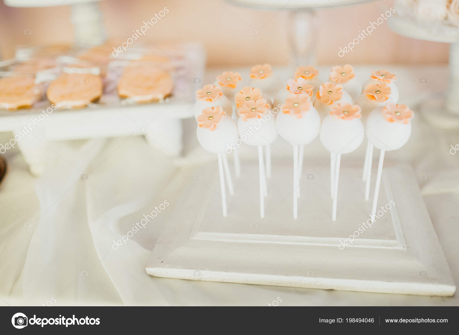 Delicious Sweets Wedding Reception Table Stock Photo C Shunevich