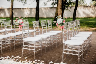 güzel dekorasyon düğün töreni için 