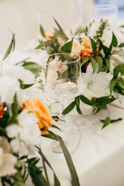 güzel gün dekorasyon, düğün yakın çekim