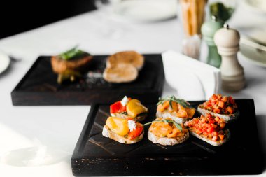 düğün resepsiyonunda aperatifler 