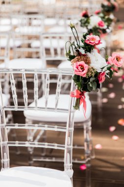 güzel dekorasyon düğün töreni için 