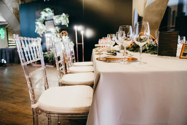 Nap Gyönyörű Esküvői Asztaldísz — Stock Fotó