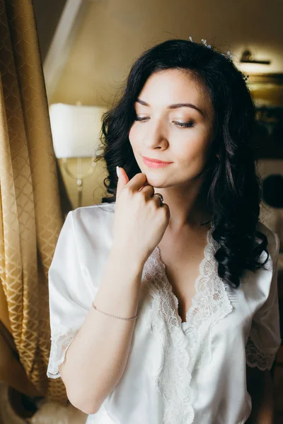 kapalı sabah poz genç güzel gelin 