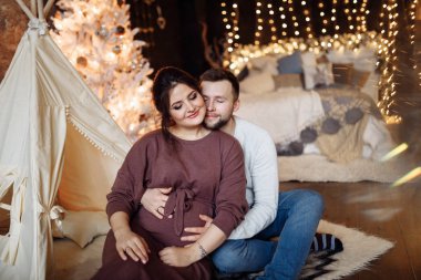 Harika evli çift evde