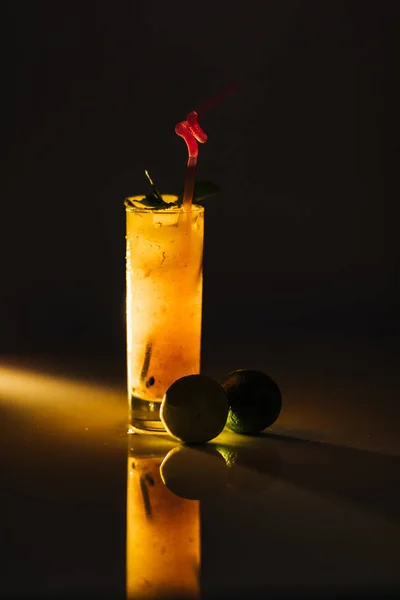 Dolce Delizioso Cocktail Vicino — Foto Stock