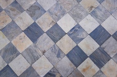 Mermer karo zemin Venedik