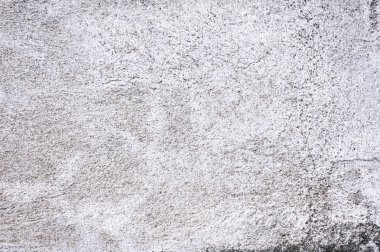 Eski ve tozlu gri beton dokulu duvar için arka plan.