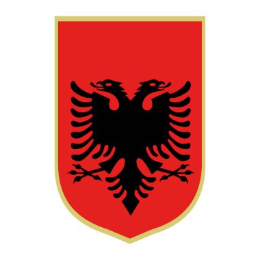 Arnavutluk sembolü. Ulusal amblemi