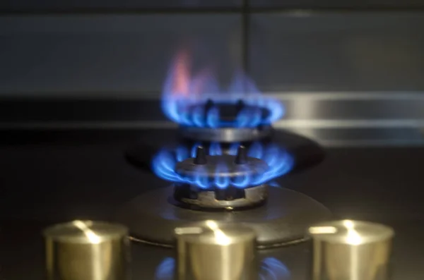 Natural Gas. Food, burn. Natural Gas. Food, burn. A blue flame on a gas range isolated