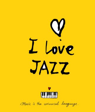 konser poster / yarım yamalak müzik illüstrasyon - vektör