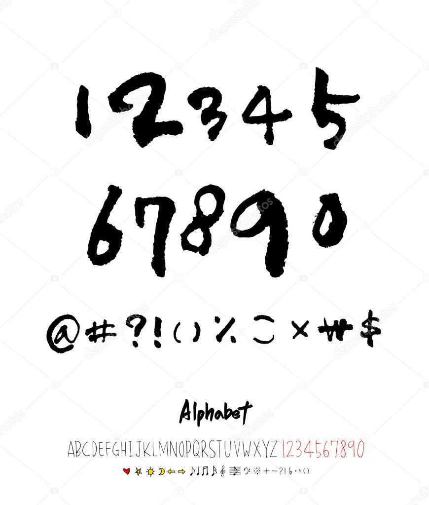 Vector fonts / Handwritten calligraphy