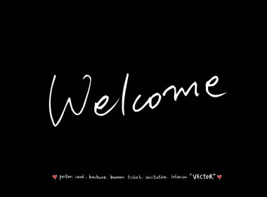 yıldönümü tebrik / el yazısı hat - vektör