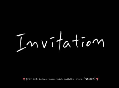 yıldönümü tebrik / el yazısı hat - vektör