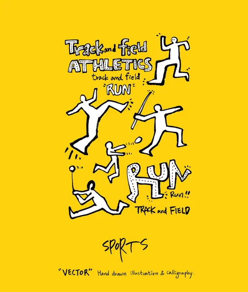 Poster Sportiv Ilustrație Petrecere Timpului Liber Vector — Vector de stoc