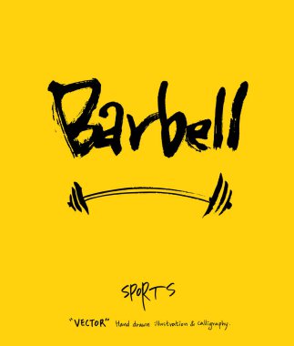 Spor poster / yarım yamalak eğlence illüstrasyon - vektör