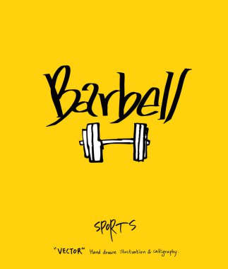 Spor poster / yarım yamalak eğlence illüstrasyon - vektör