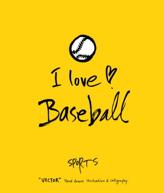 Spor poster / yarım yamalak eğlence illüstrasyon - vektör