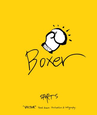Spor poster / yarım yamalak eğlence illüstrasyon - vektör