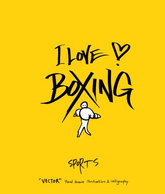 Spor poster / yarım yamalak eğlence illüstrasyon - vektör