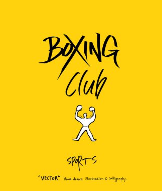 Spor poster / yarım yamalak eğlence illüstrasyon - vektör