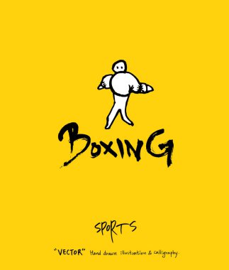 Spor poster / yarım yamalak eğlence illüstrasyon - vektör