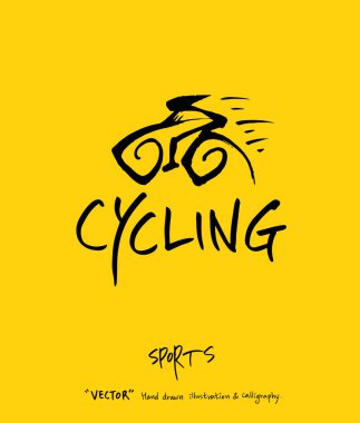 Spor poster / yarım yamalak eğlence illüstrasyon - vektör