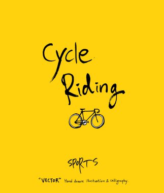 Spor poster / yarım yamalak eğlence illüstrasyon - vektör