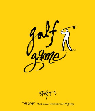 Spor poster / yarım yamalak eğlence illüstrasyon - vektör