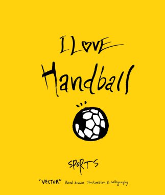 Spor poster / yarım yamalak eğlence illüstrasyon - vektör