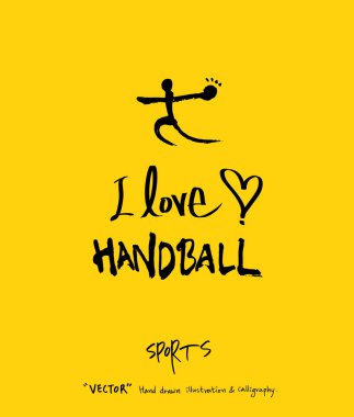 Spor poster / yarım yamalak eğlence illüstrasyon - vektör