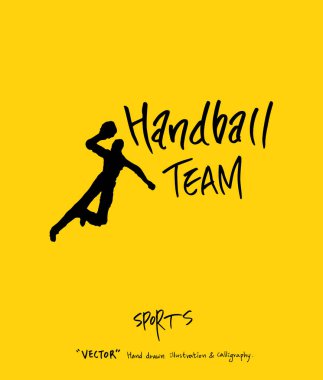 Spor poster / yarım yamalak eğlence illüstrasyon - vektör