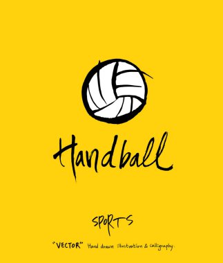 Spor poster / yarım yamalak eğlence illüstrasyon - vektör