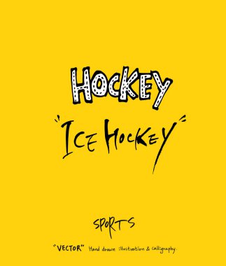 Spor poster / yarım yamalak eğlence illüstrasyon - vektör