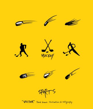 Spor poster / yarım yamalak eğlence illüstrasyon - vektör