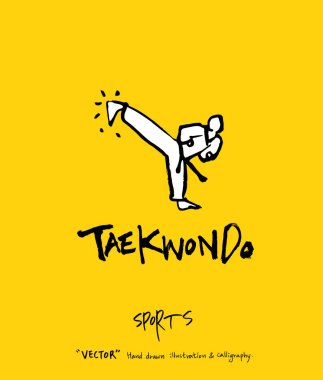 Spor poster / yarım yamalak eğlence illüstrasyon - vektör