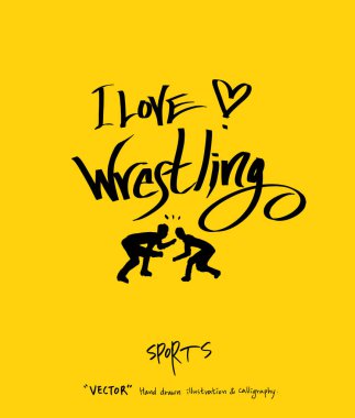 Spor poster / yarım yamalak eğlence illüstrasyon - vektör