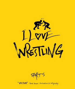 Spor poster / yarım yamalak eğlence illüstrasyon - vektör