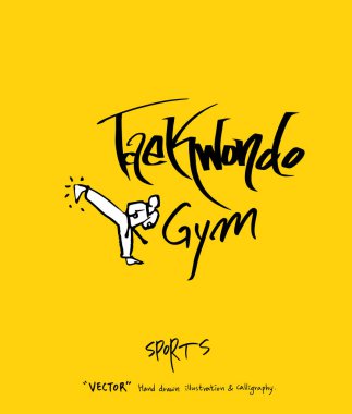 Spor poster / yarım yamalak eğlence illüstrasyon - vektör