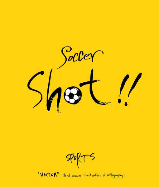Sport Poster Schetsmatig Leisure Illustration Vector — Stockvector