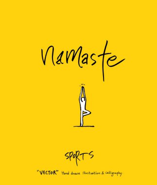 Spor poster / yarım yamalak eğlence illüstrasyon - vektör