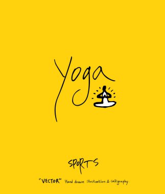 Spor poster / yarım yamalak eğlence illüstrasyon - vektör